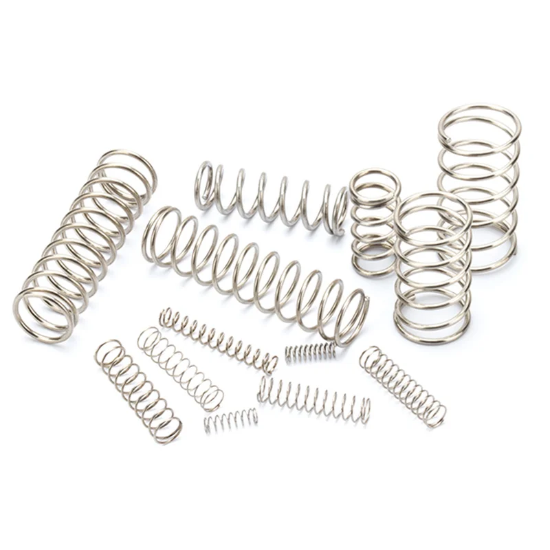 304 SUS Compressed SpringPressure Spring Outlet Store Line Diameter 0.2-0.3mm, External diameter 1.5-6mm Rotor Return Spring