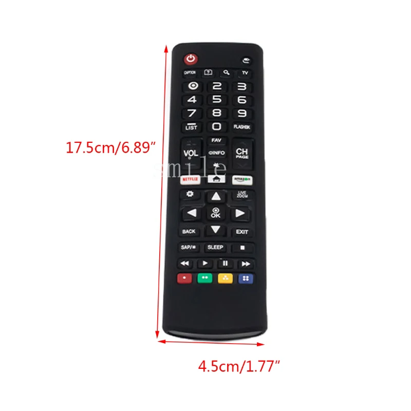 Shockproof Remote Control Case Silicone Protective Cover for LG AKB74915305 AKB75095307 AKB75375604 TV Remote