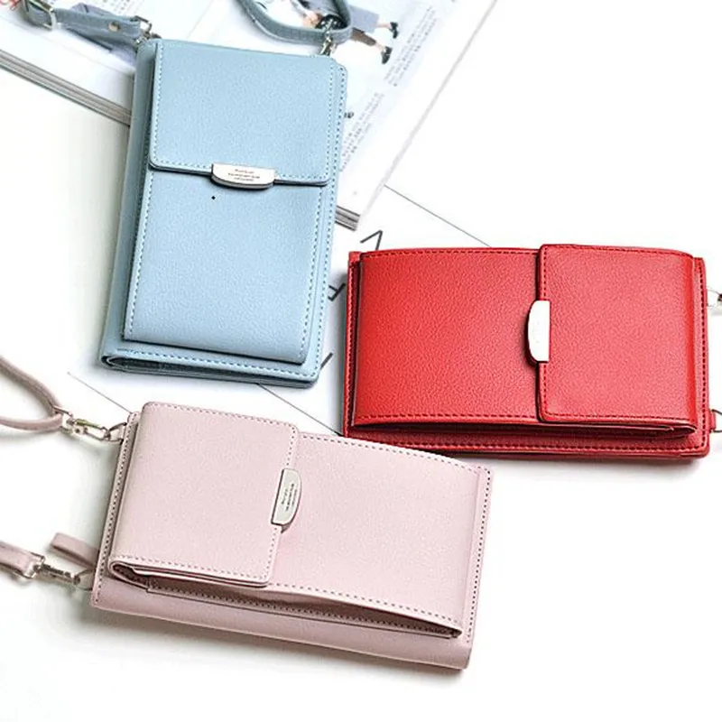 Kobiety maลa torebka dorywczo kwiatowy Print portfel dla IPhone 11 pasek na ramiฤ torba Mini torba torebki damskie torby Crossbody
