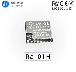 Ai-Thinker Ra-01 Ra-01H SX1276 LoRa Spread Spectrum Wireless Module 868MHz Serial Port SPI Interface with CE FCC certifications