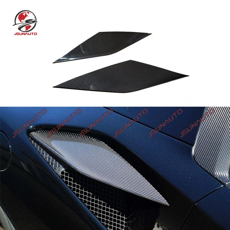 For Ferrari F8 Carbon Fiber N Style Side Vent Cover For F8 2019-2021 Carbon Side Intake Air Cover Trims