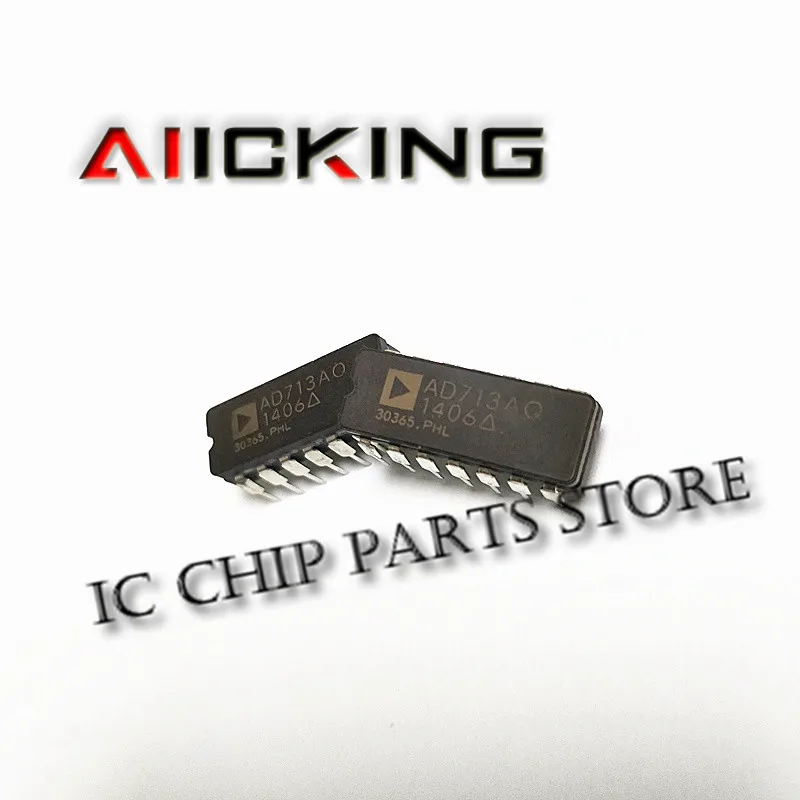 Amplificador operacional integrado, Chip IC original, 2/piezas, AD713AQ, AD713, DIP14, en stock