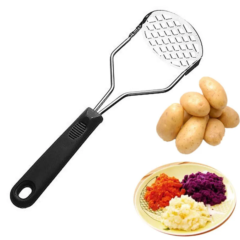 

Pressed Potato Masher Ricer Puree Juice Maker Potato Pusher Smooth Mashed Potatoes Crusher Fruit Tools
