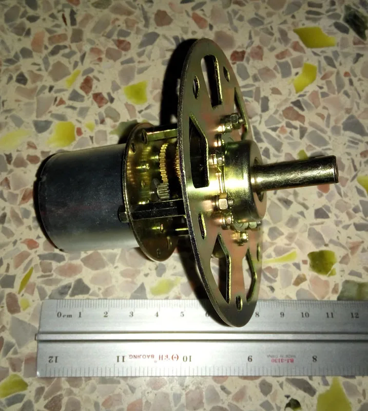 มอเตอร์พิเศษสำหรับ Solar Tracker DC มอเตอร์เกียร์12V