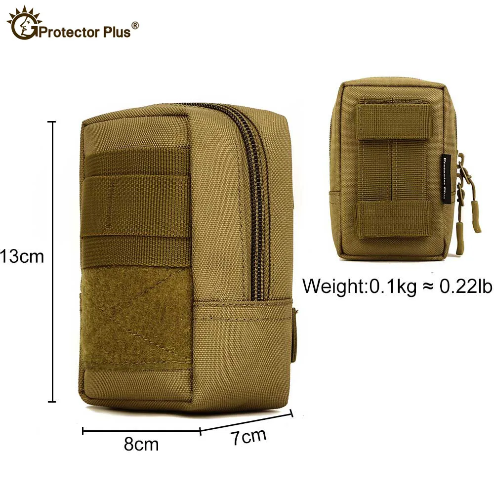 Tactical Nylon Waterproof Molle Pouch Mount Accessory Small Bag Camouflage Climbing Packs Outdoor Cycling Hiking Travel Bags