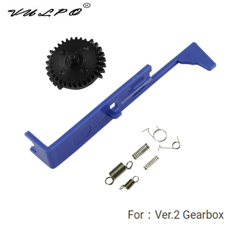 VULPO Tappet Plate Steel Cyclone Dual Sector 9:1 Gear For Airsoft AEG Gearbox Hunting Accessories