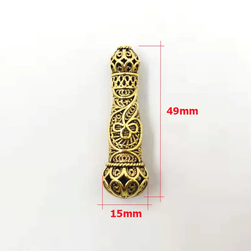 Big SizeEMAMU For making tasbih 49mm*15mm minaret beads accessories Tasbih tassel Rosary Bracelets accessories for misbaha