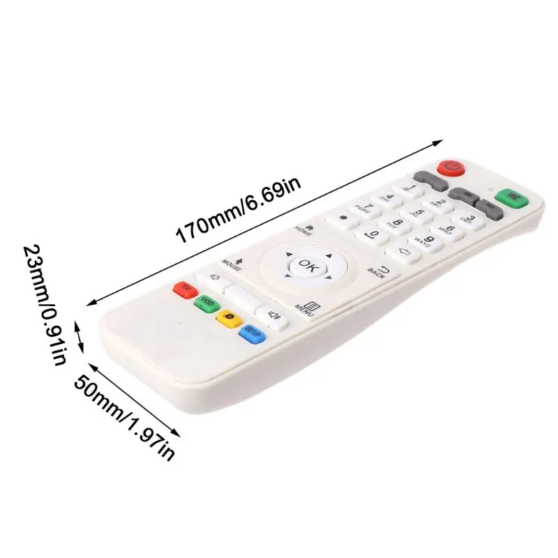 White Remote Control Controller Replacement for LOOL Loolbox IPTV Box GREAT IPTV and MODEL 5 OR 6 Arabic Box X6HB