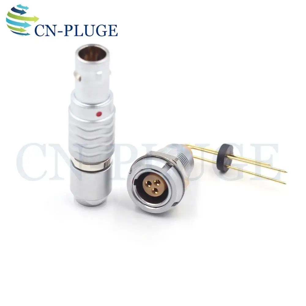 FGG E CG 0B Connectors M09 Type 3-pin Push Pull Self-locking Connector Aviation Plug,PCB Panel Mount