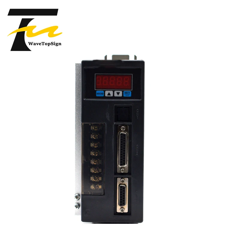 WaveTopSign Servo Motor Driver 750W AC Servo Motor 80ST-M02430+AC Servo Motor Driver 220V AASD 15A for CNC Engraver And Cutting