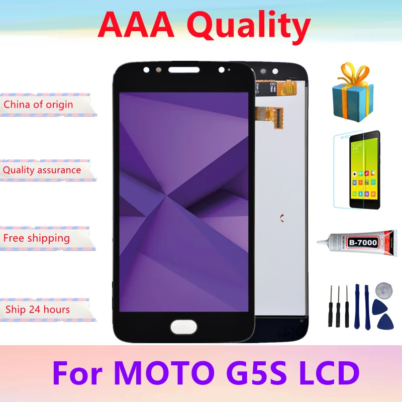 

5.2" Original For Motorola MOTO G5S LCD Display Touch Screen Digitizer Assemble Replacement For Moto G5S XT1793 XT1794 XT1792