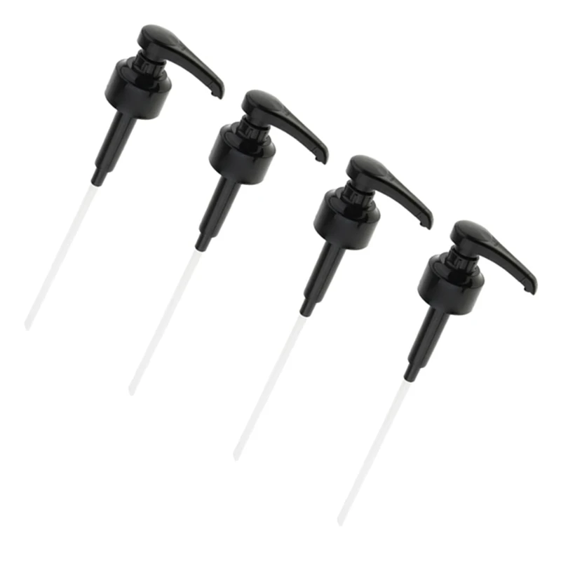 Dispenser liquido nero per pompa sciroppo 4 pezzi per pompa sciroppo monino
