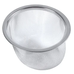 teapot diameter 80mm metal mesh tea Leaf spices strainer basket