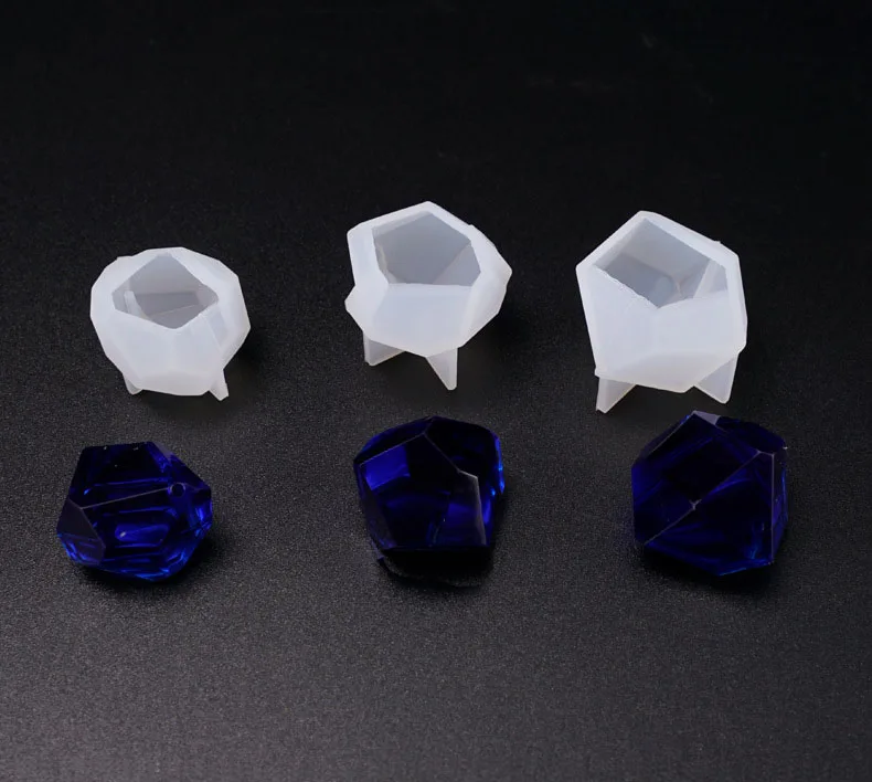 

Three Sizes of Diamond Surface Mold Set Table Decorative Jewelry molds Accessories Silicone Mold