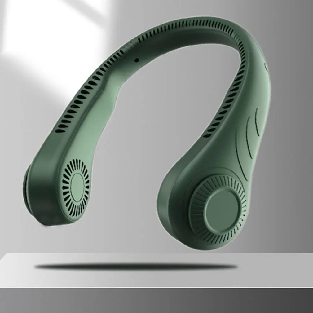 Przenośny wentylator wiszący na szyję bezłopatkowy wentylator osobisty poręczny z pałąkiem na kark bezlistny wentylator USB wentylator ładowalny Mini wentylator dla Xiaomi