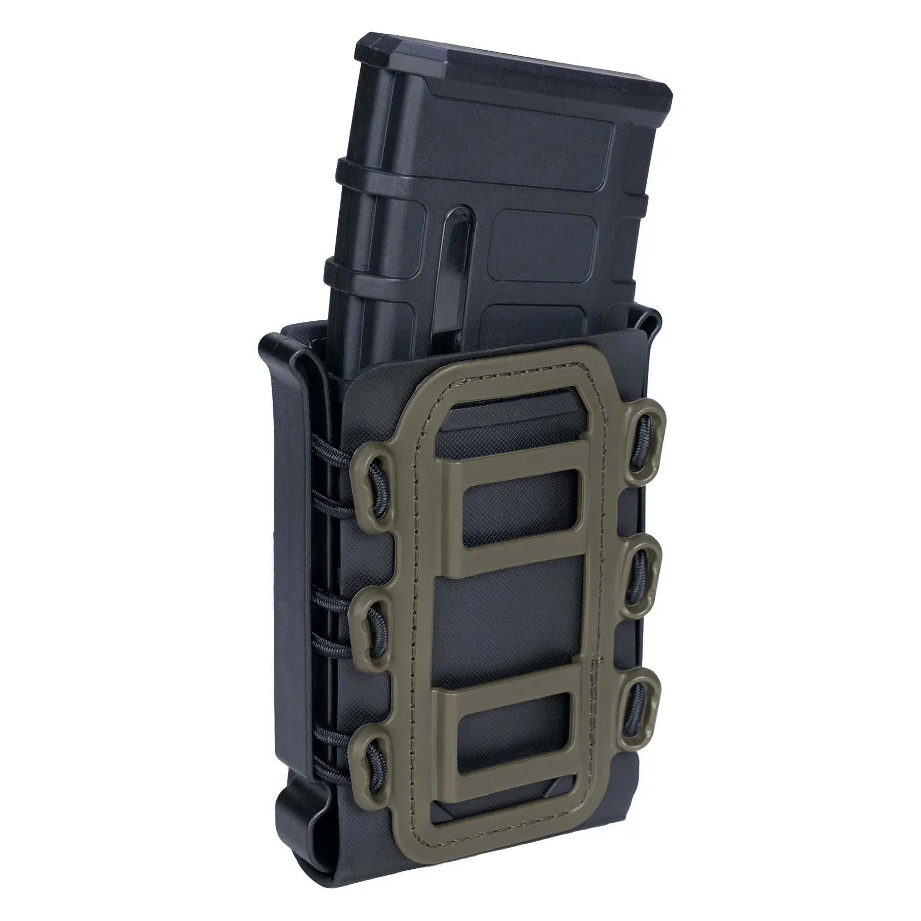 IDOGEAR Soft Shell  Mag Carrier Tactical Magazine Pouches 5.56mm 7.62mm G Code Holster Fastmag IG-BG3516