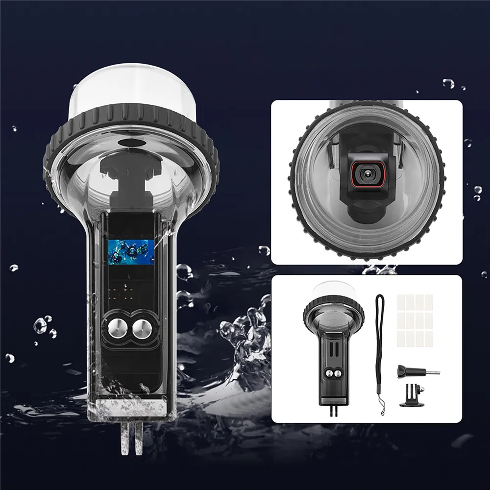 For DJI Pocket 2 Waterproof Case Supports Water Resistance at Depths of Up to 60 m Housing Shell Case For DJI Pocket 2 Camera