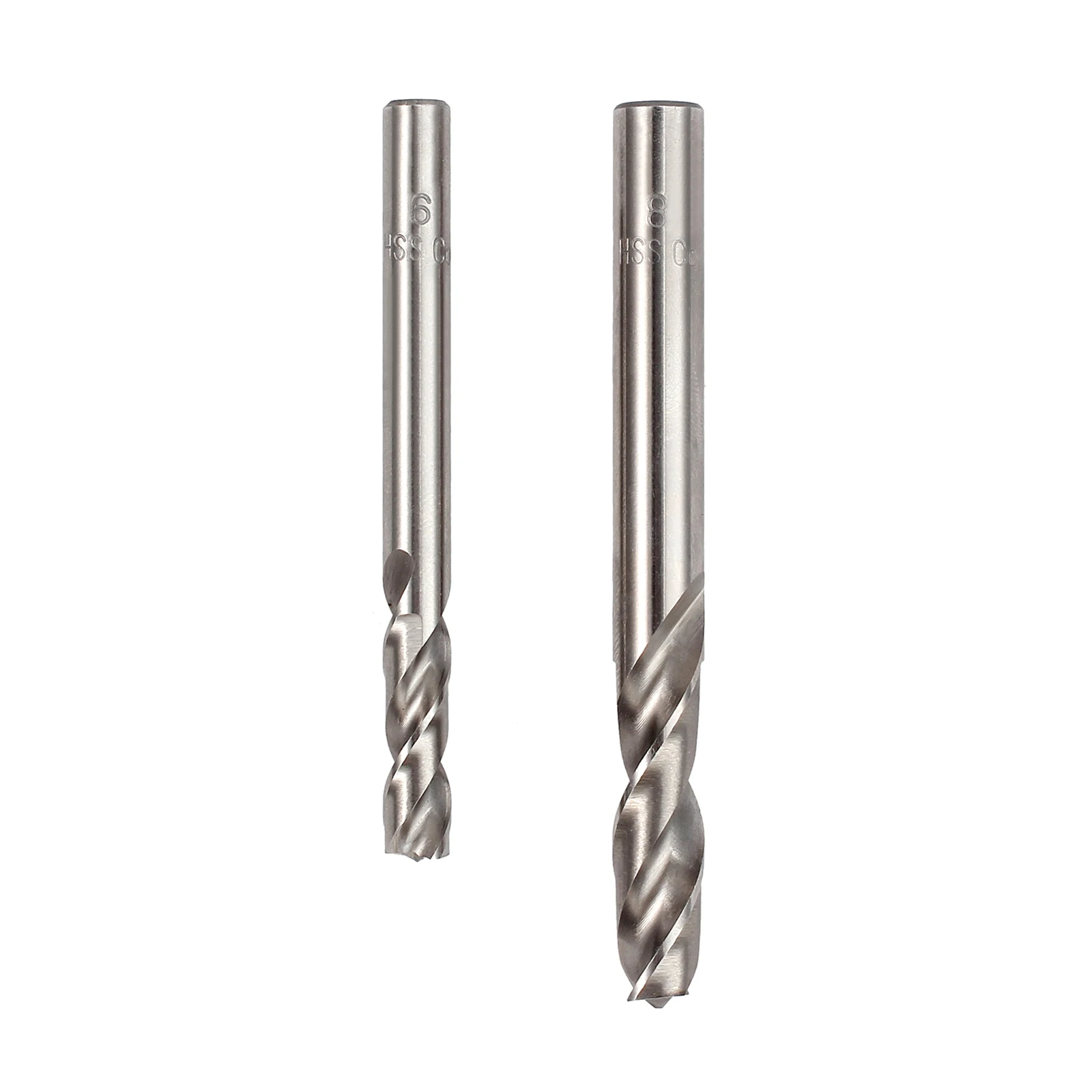 GARLLEN 6mm & 8mm HSS-CO Cobalt Spot Weld Drill Bit Professional Cutter Weld Welder Drill Set Metalworking Tool Stainless Steel