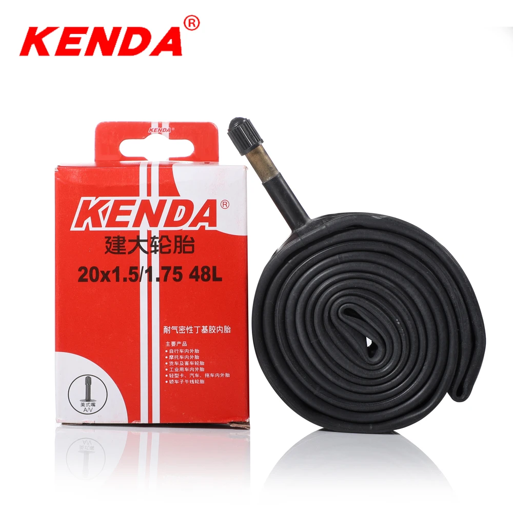 Camera d'aria KENDA 20 pollici 20x1.5-1.75 tubi per mountain bike Schrader Presta camera d'aria per bicicletta 20er pneumatico aimre air ultralight