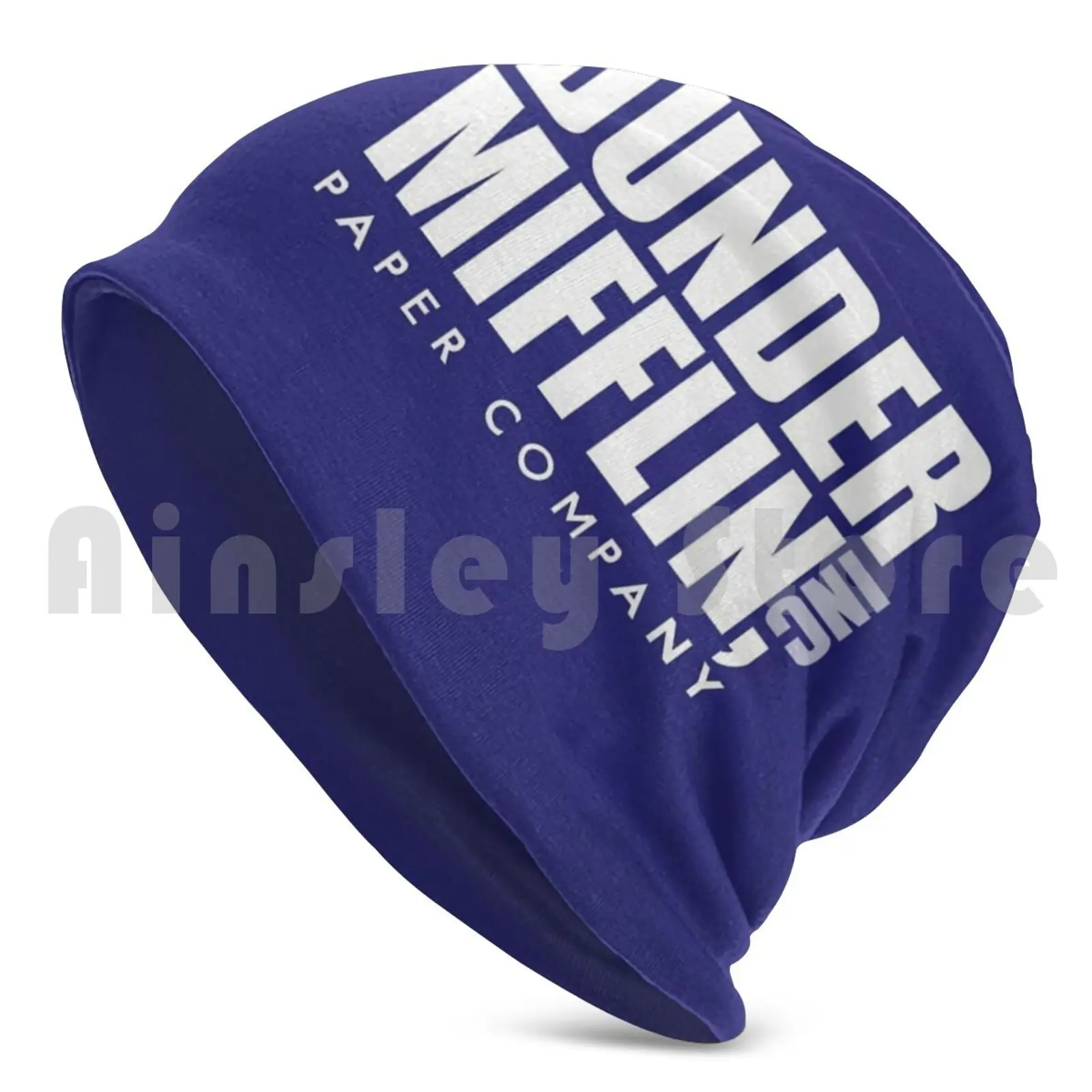 Dunder Mifflin Paper Company Beanies Pullover Cap Comfortable The Office Jim Halpert Dwight Schrute Dunder Mifflin