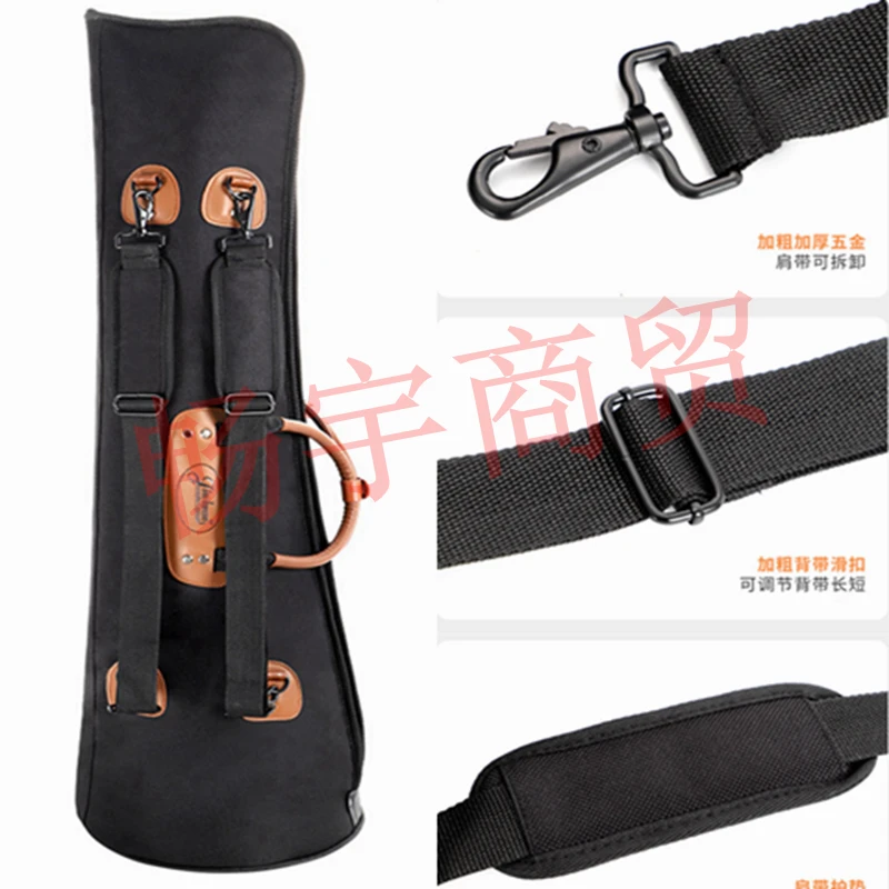 New fashion Trombone case Thickened portable trombone bag Tenor bass Alto backpack Trombone accessories parts