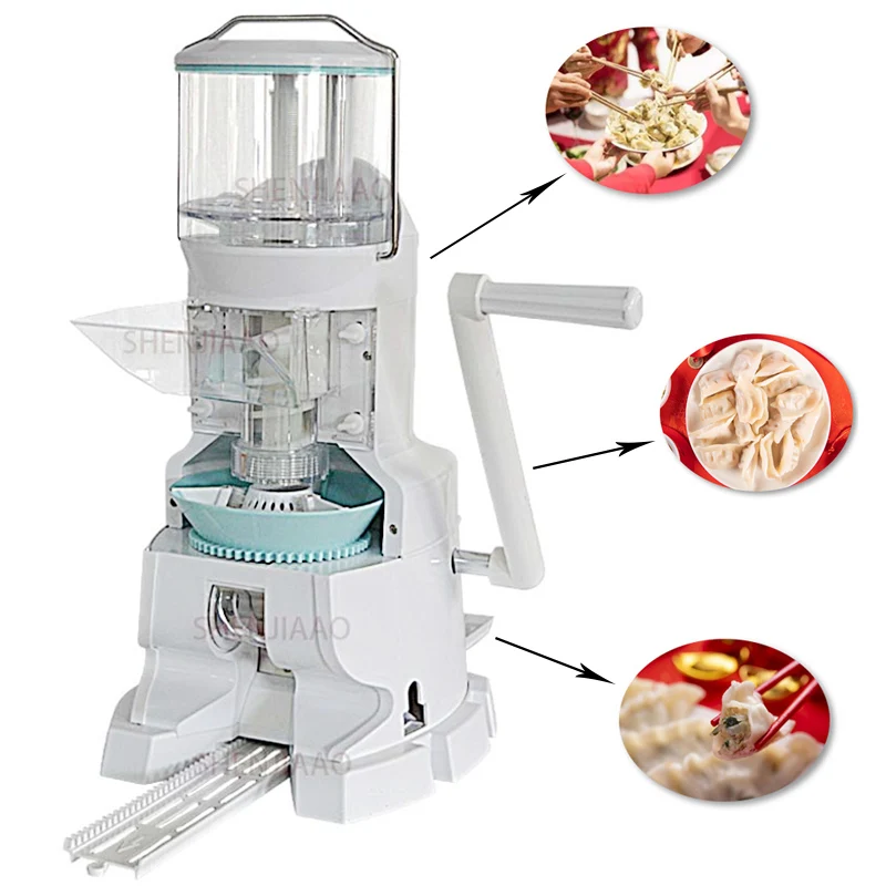 Wj-18 Manual Dumpling Machine Miniature Vertical  Fast And Convenient 26 Pcs/min Kitchen Home Appliance Dumpling Packing Machine