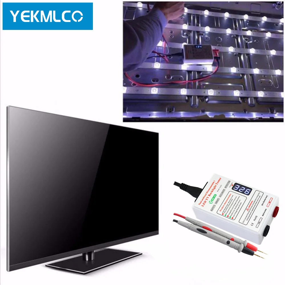 YEKMLCO LED Bút Thử 0-320V Đèn Và TV Đèn Nền Máy Mà Không Cần Tháo Lắp Màn Hình Sửa Chữa Công Cụ Bảo Trì LED Đính Hạt kiểm Tra Thiết Bị