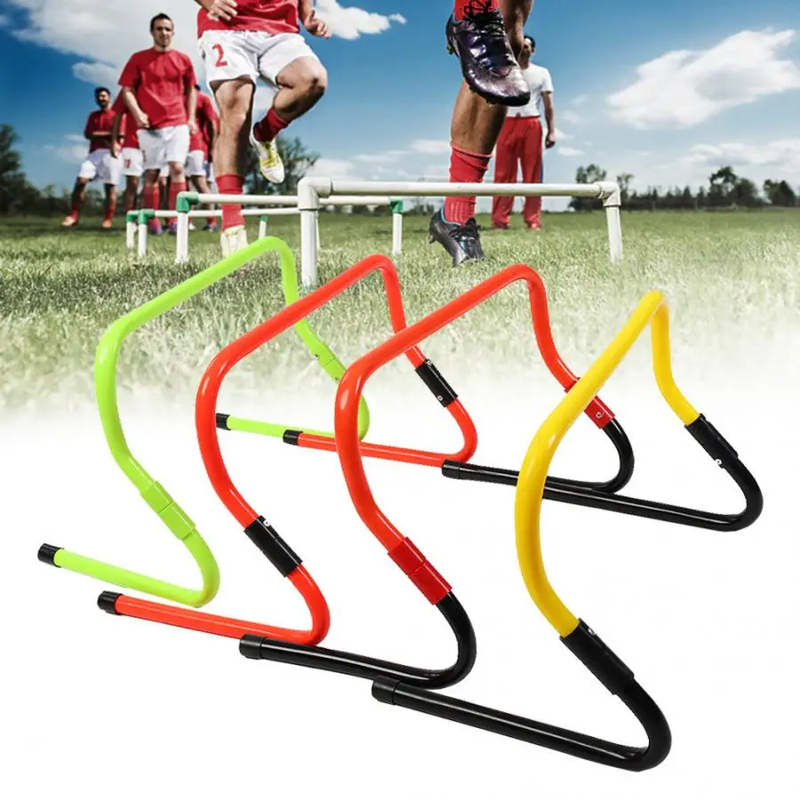 

Soccer Training Agility Ladder Hurdle Height Adjustable 15/30cm Football Soccer Speed Agility Hurdle Soccer Training Equipment