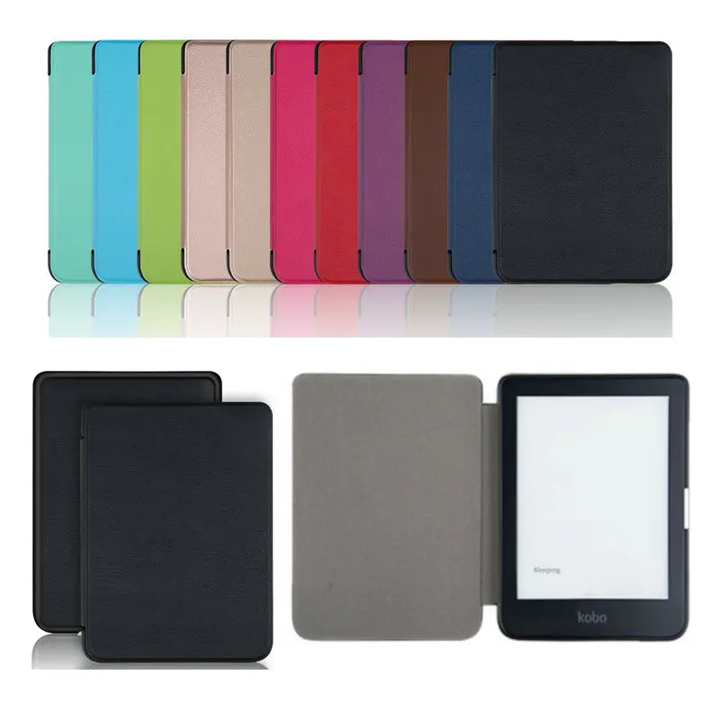 Slim Magnet Wake/Sleep Case for  Kobo Clara HD 6 Inch N249 Ebook Smart Cover Ereader Skin Shell