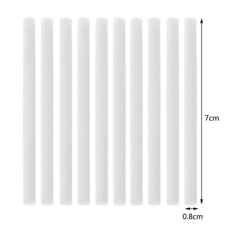 HOT SALE 50-Pack Car Diffuser Sponges Refill Sticks Humidifier Filter Wick Replacement, Absorbent Sponge Sticks, 2.75 X 0.31 Inc