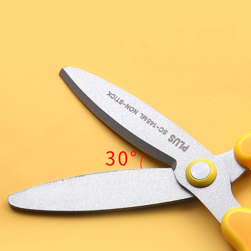 1pc Japan PLUS Left Hand Scissors Children DIY Student Right Handed Scissors Standard Paper-cutting Tools Safe for Left-handers