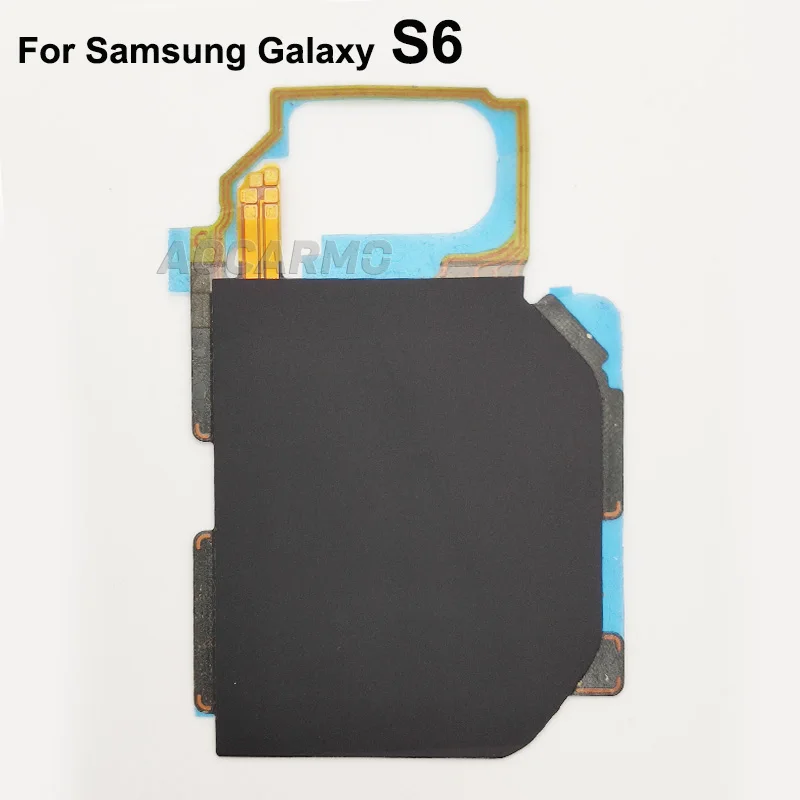 Aocarmo Charger Receiver MFC Wireless Charging Induction Coil NFC Module Flex Cable For Samsung Galaxy S8/S8+ G950 S7 S6 Edge