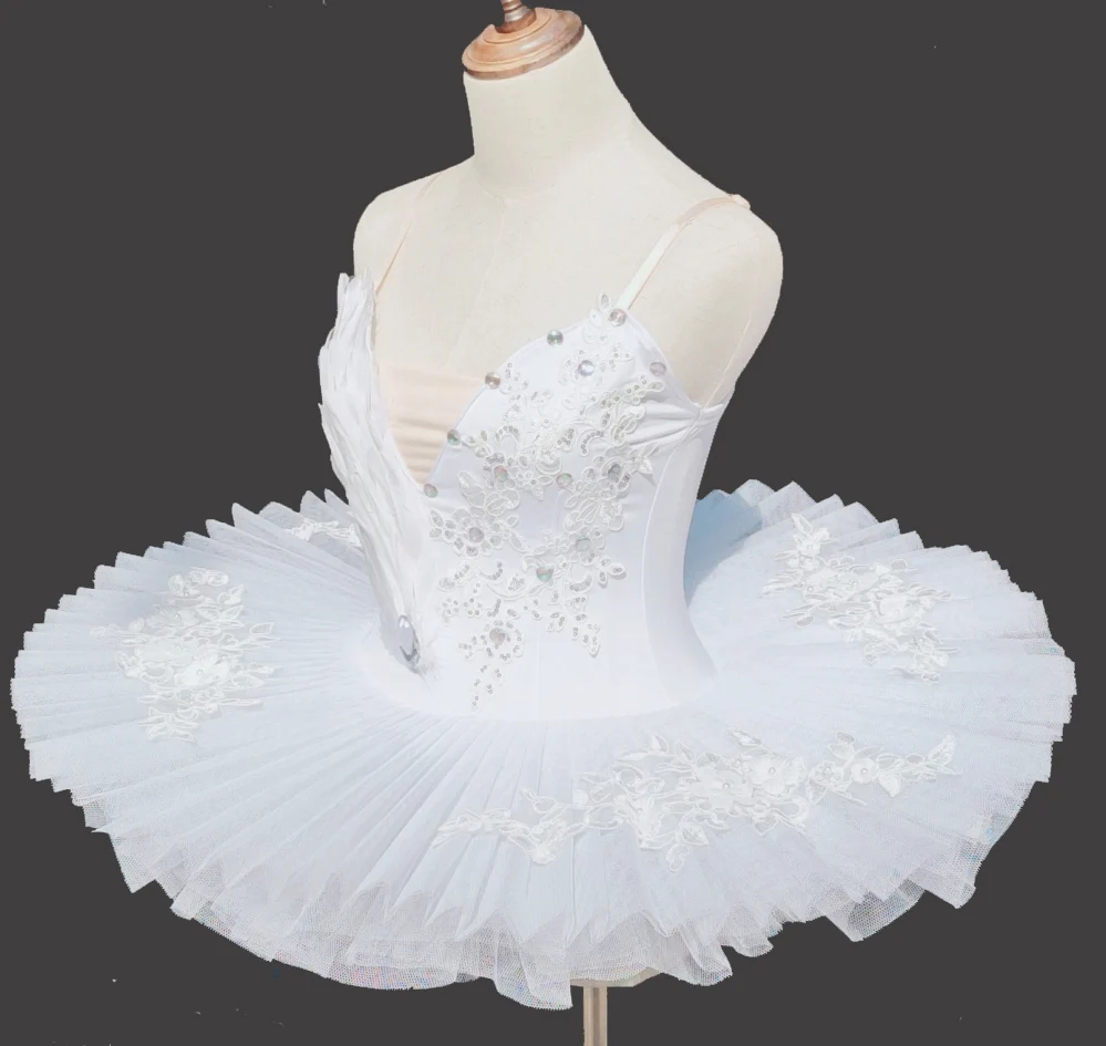 Ballet Tutus White Swan lake Adult Ballet Dance Clothes Tutu Skirt Women Ballerina Dress children girls birthday christmas gifts