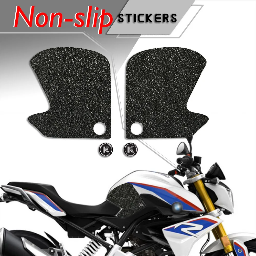 

ADESIVI 3D Sticker Decal Emblem Protector Tank Pad Tank grip For BMW 2017-2018 G 310 R G310R