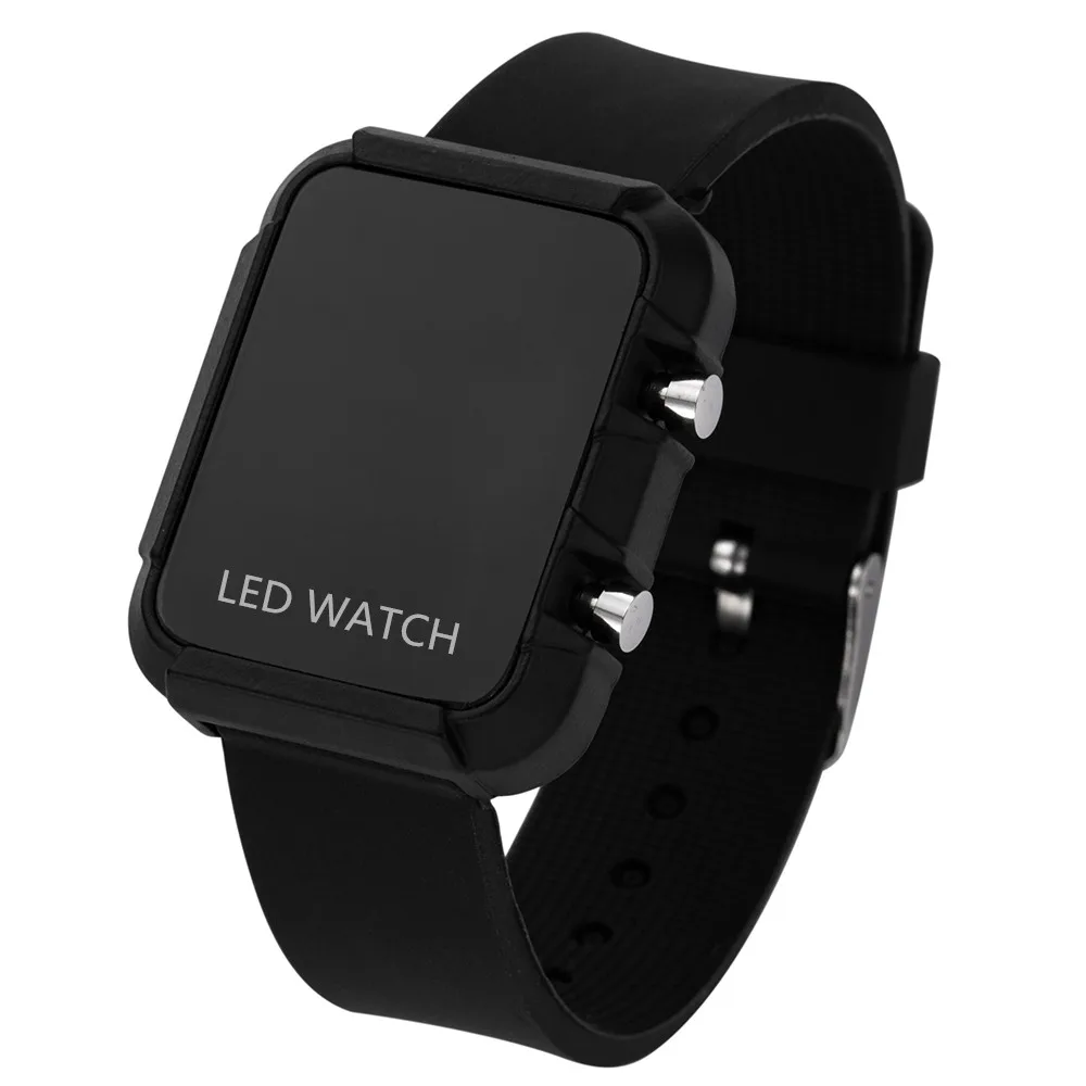 Relojes LED digitales para niños, niñas, niños, estudiantes, deportes, hombres, mujeres, promoción, plástico, regalo al aire libre, relojes de pulsera, moda, nuevo