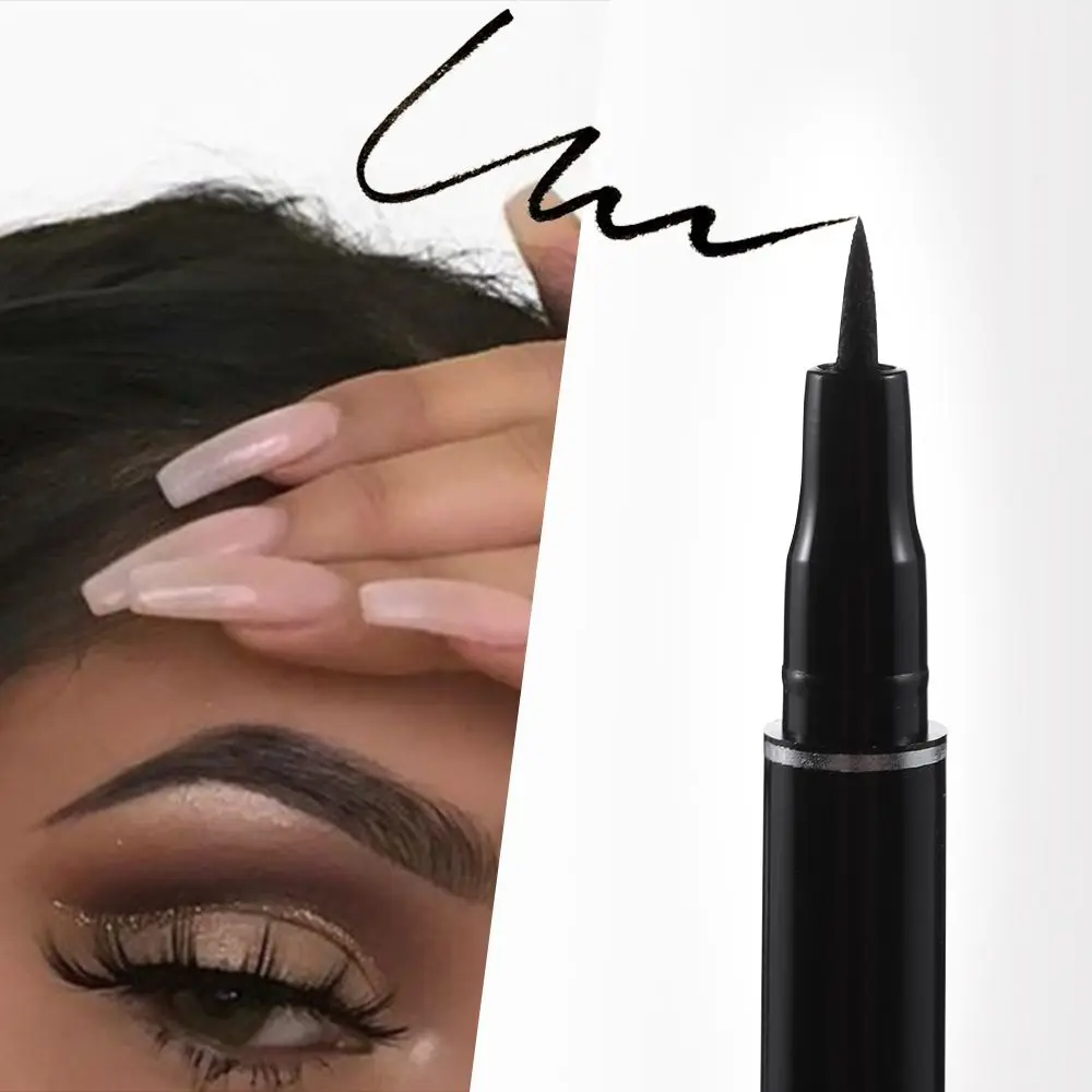 

Makeup Beauty Long Lasting Waterproof Soft Brush Head Liquid Eyeliner Pencil Smooth Black Eyeliner Eye Liner Pen