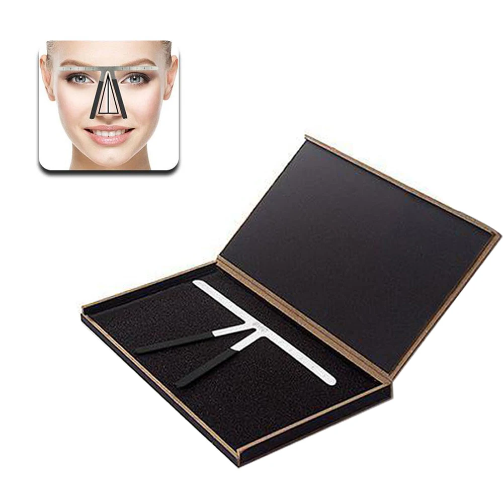 Eyebrow Ruler Balance Caliper Eyebrow Shaper for Semi Permanent Makeup Eyebrow Tattoo