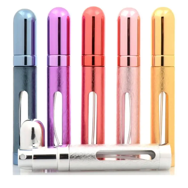 

1000pcs 12ml Mini Spray Fashion Perfume Bottle Atomizer Deluxe Travel Portable Refillable Container LX3648