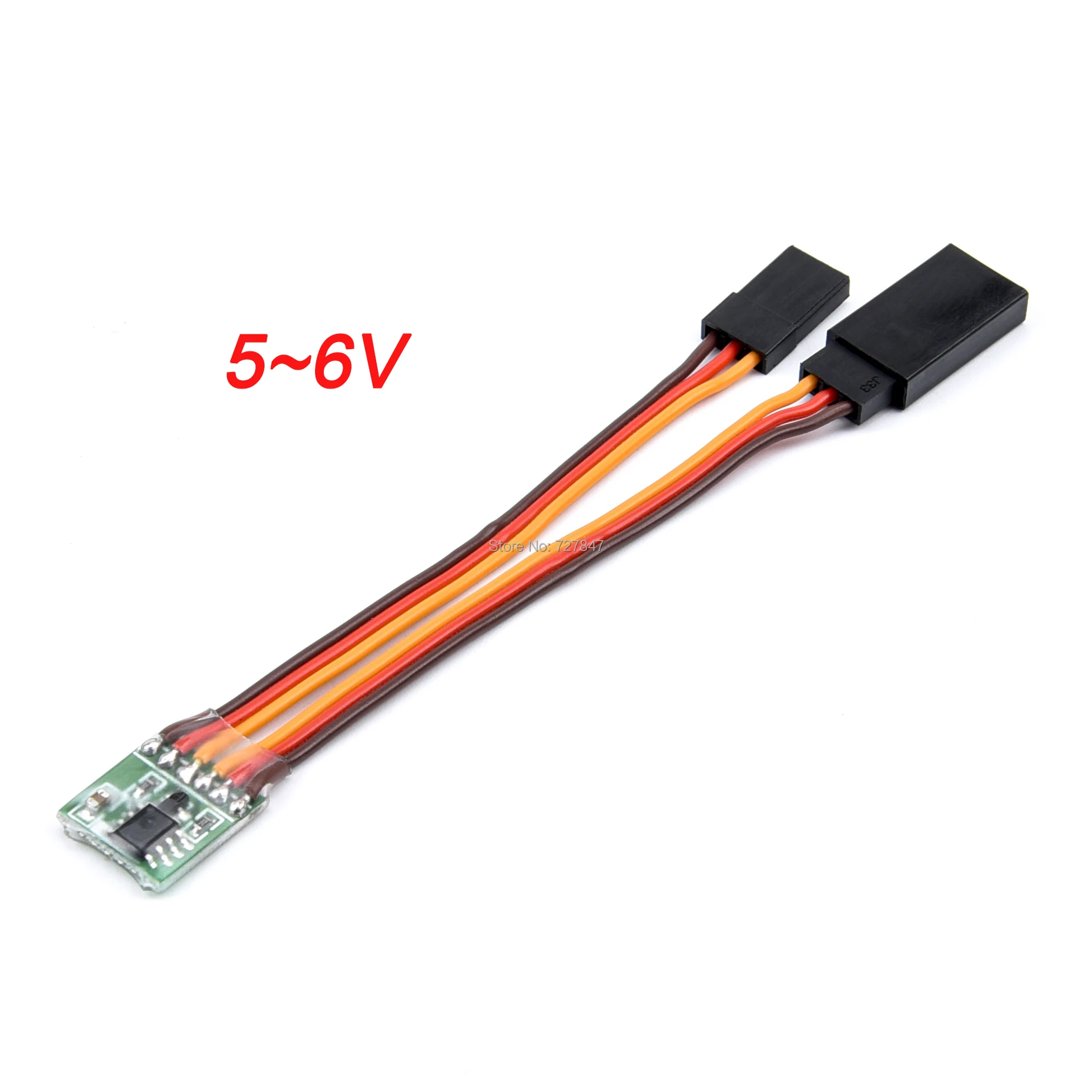 Universal 4~6V / 3.6V~24V Servo Signal Reverser For Rc Servo For JR Aeroplane V-Tail