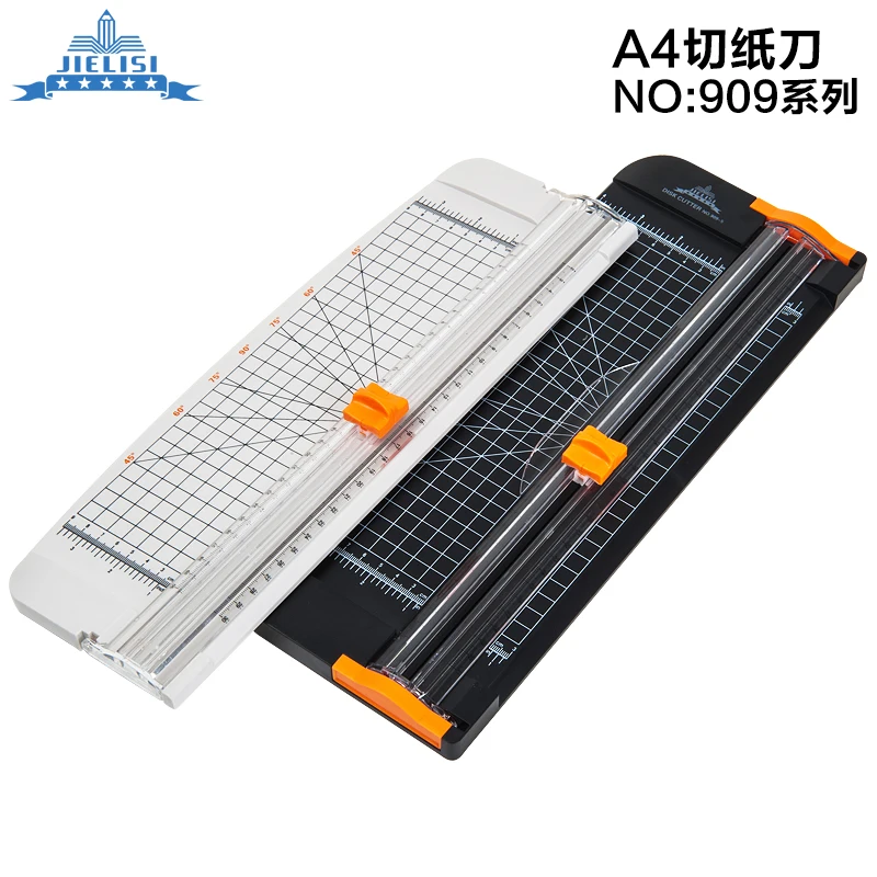 Office Supplies Desk Accessories A4 Paper Cutter Slide Cutting Machine Tools Black With Ruler