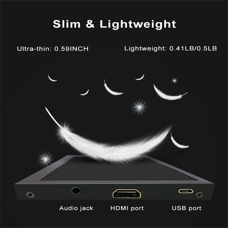 Mini Kleine Hdmi Monitor 7 Inch Touch Screen Monitor Pc Portatil 7 10 Draagbare Scherm 10.1 Inch Monitor Touch Breed hdmi Display