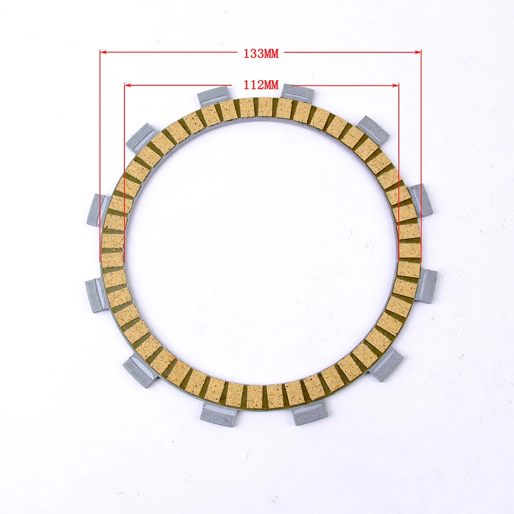 Motorcycle Clutch Friction Disc Plate Kit Steel Plate Kit Engine Parts For Yamaha XJR400 XJR 400 XJ400 XJ600 XJ 600 FZ 600 FZ600