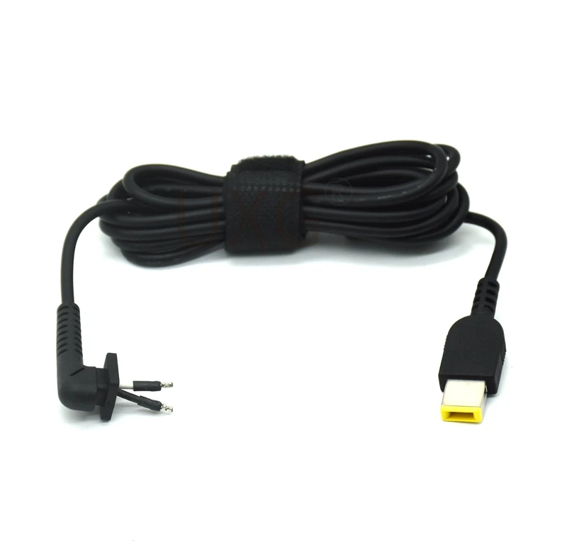 DC Tip Plug Connector Cord Laptop Power Cable For Lenovo Thinkpad Yoga Square Connector Charger Laptop Adapter Dc Cable 1.5m 5ft