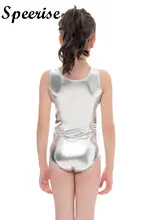 Girls Metallic Dance Leotard for Ballet #3
