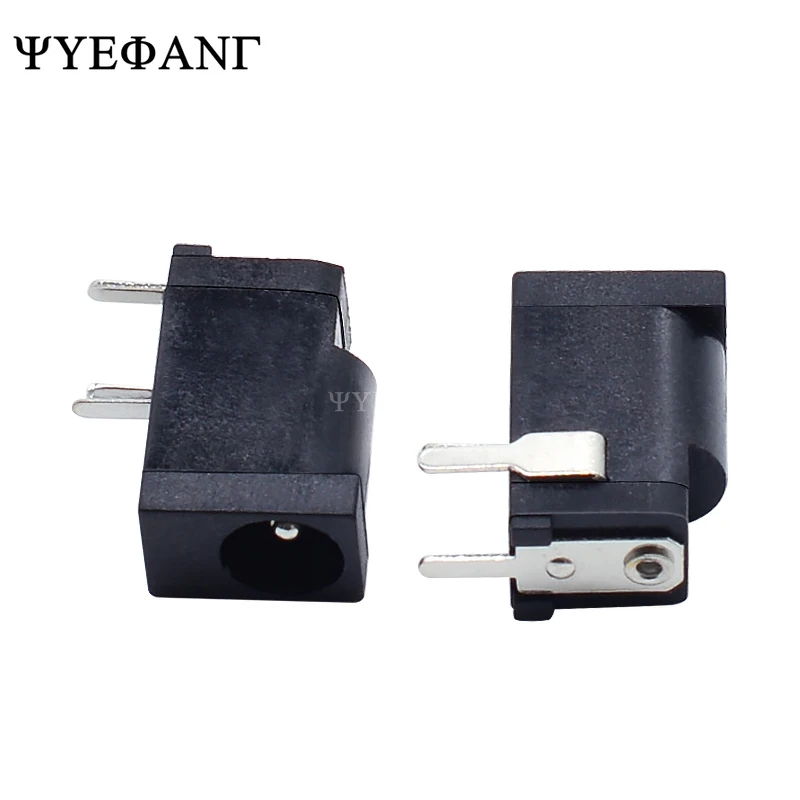 

10Pcs 3.5x1.35mm DC-002 0.3A 50V Black DC Power Jack Socket Connector DC002 3.5*1.3mm 1.3 socket