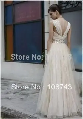 drop shipping 2025 new Sexy bridal sweetheart maxi Custom size natural backless princess crystal long lvory bridesmaid dress