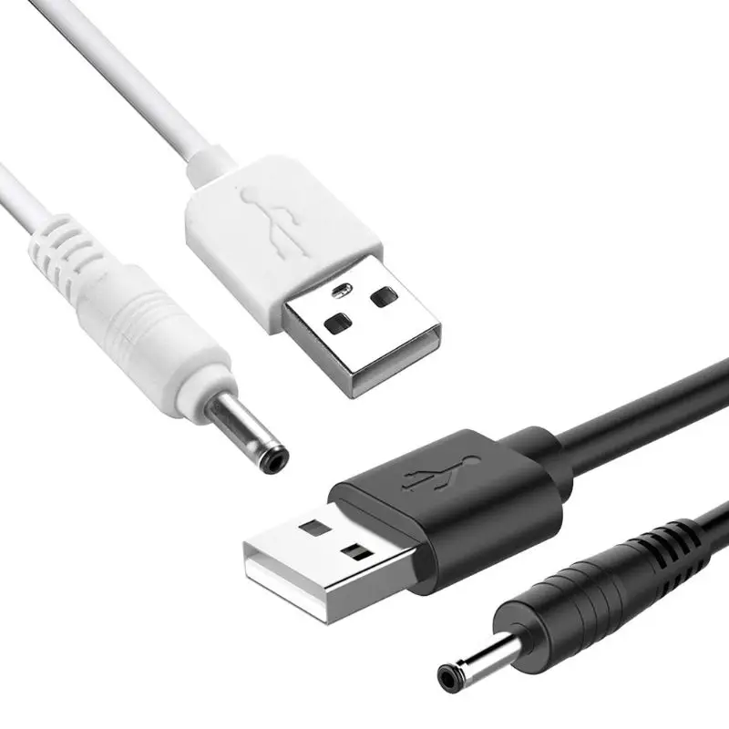 USB to DC 3.5mm Charging Cable USB A Male to 3.5 Jack Connector 5V Power Supply Charger Adapter for USB HUB Power Cable