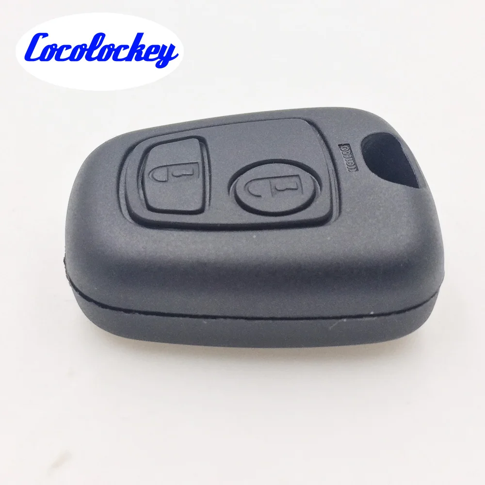 REMOTE KEY SHELL FOR PEUGEOT 206 2 BUTTON Auto Replacement Parts Ignition System Car Key