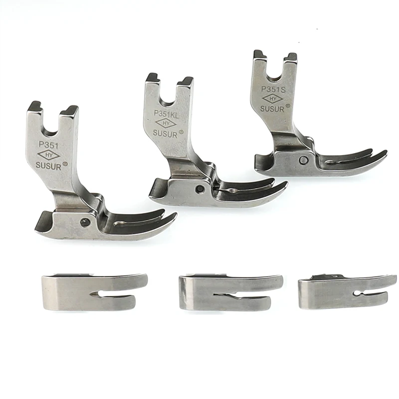 産業用時計ステッチp351p351lk p351s,高品質のスチールプレッサーフット,1つの針ミシンに適しています