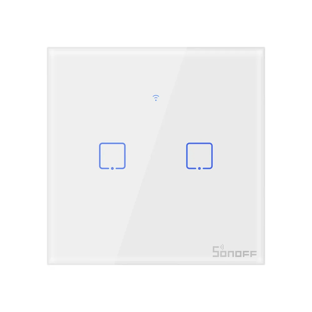 Sonoff WiFi Smart Switch T0 DEGLI STATI UNITI UE 1 2 3 Gang Parete di Tocco del Pannello lampada A Distanza Senza Fili smart Home, Casa Intelligente Controller alexa Google Casa